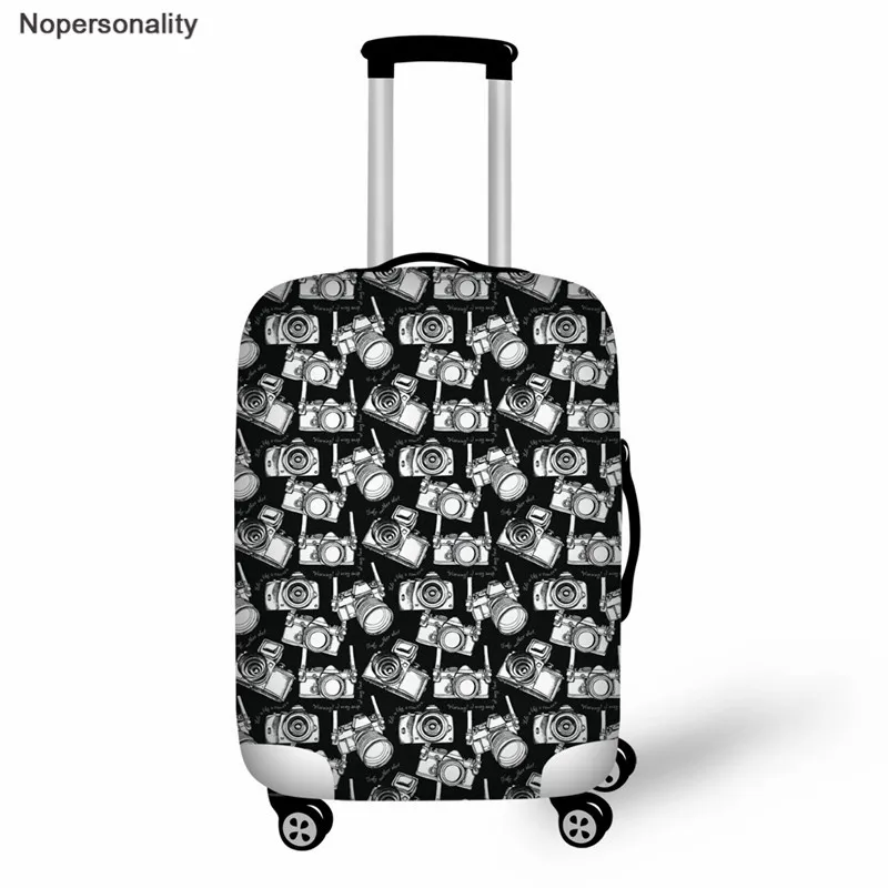 Z2728 Nopersonality Желтый защитный чехол для чемоданов, эластичный Чехол для багажа, аксессуары для путешествий, чехол на колесиках, защитный чехол - Цвет: Z2728