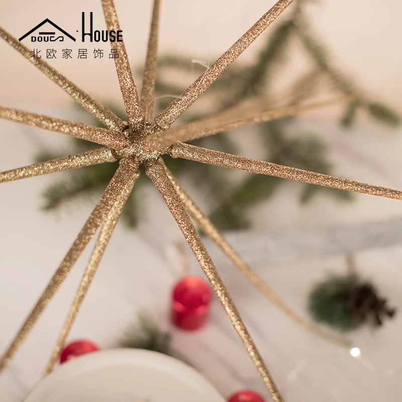 Hristmas Украшение Крытый воздушный кулон звезды дети настоящие торговые центры