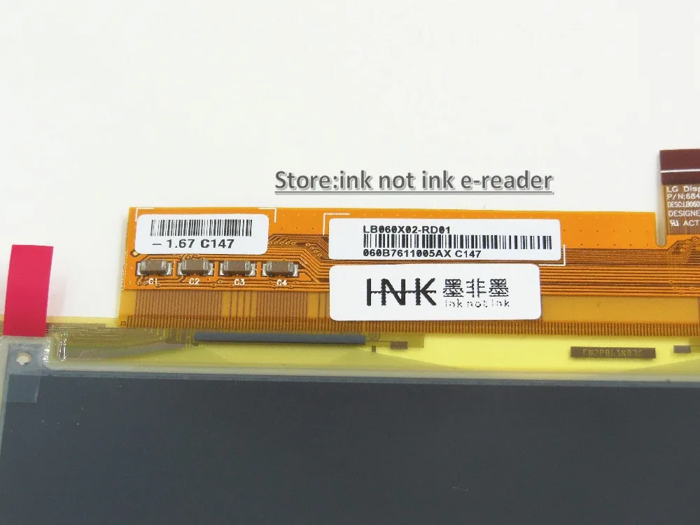 LB060X02-RD01 Ebook Reader E-ink lcd display for iriver story HD or Wexler flex one ebook | Компьютеры и офис