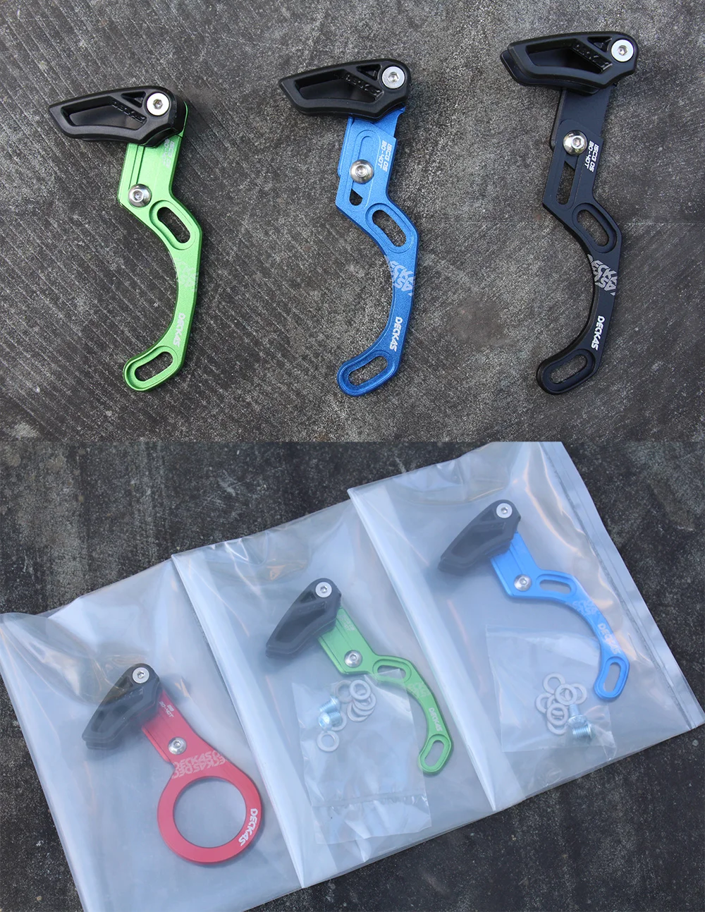 DECKAS направляющая цепи для велосипеда MTB велосипедной 1X одинарная круглая система