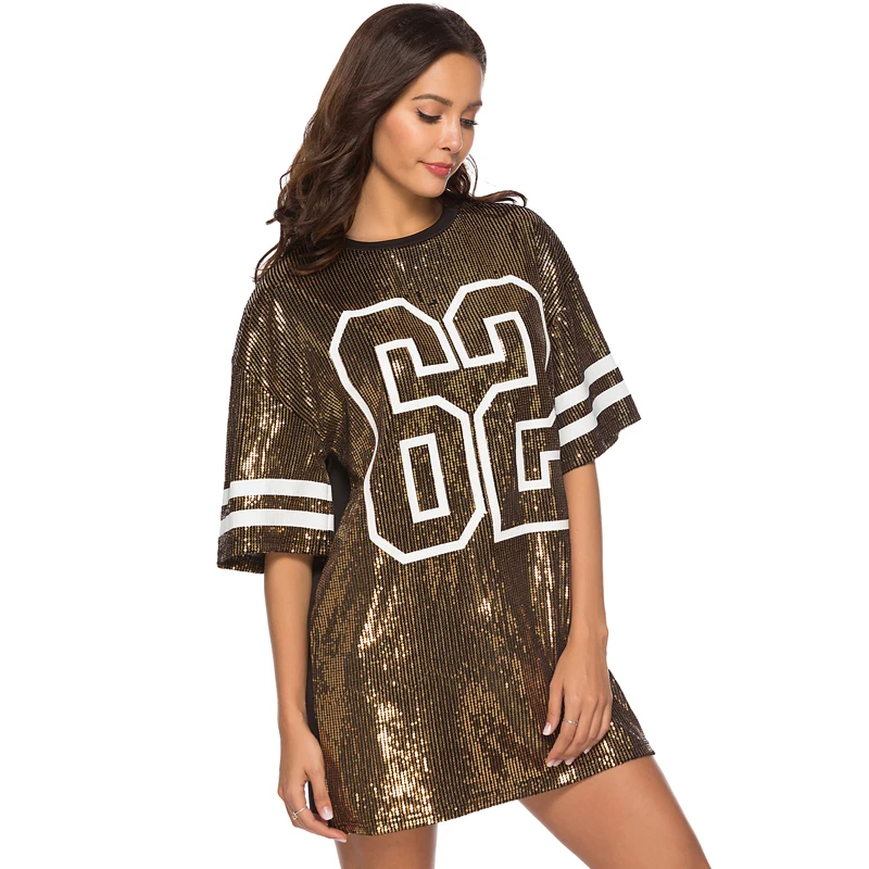 Летний женский сценический костюм с коротким рукавом свободная футболка