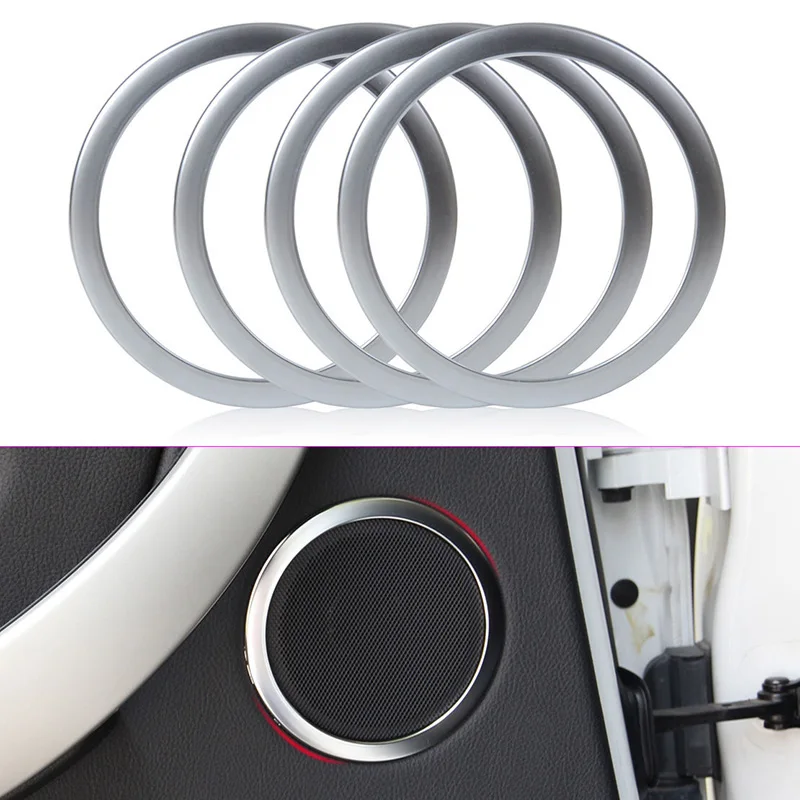 Новинка накладка на внутреннюю дверь динамика подходит для BMW 3 серии F30 F31 2013-2018