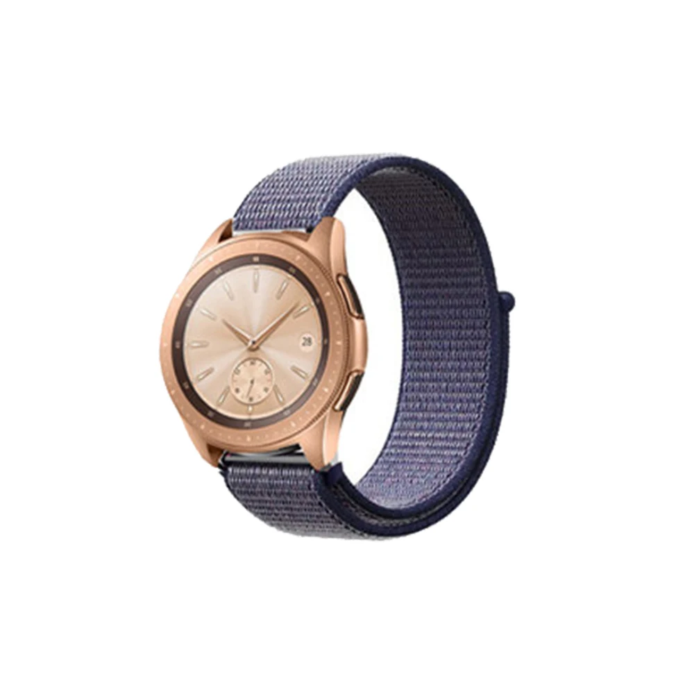 Нейлоновый ремешок для часов 22 мм 20 мм ремешок для huawei GT/Magic для samsung Galaxy Watch 46 мм/42 мм/Active для Amazfit Bip для Garmin 245
