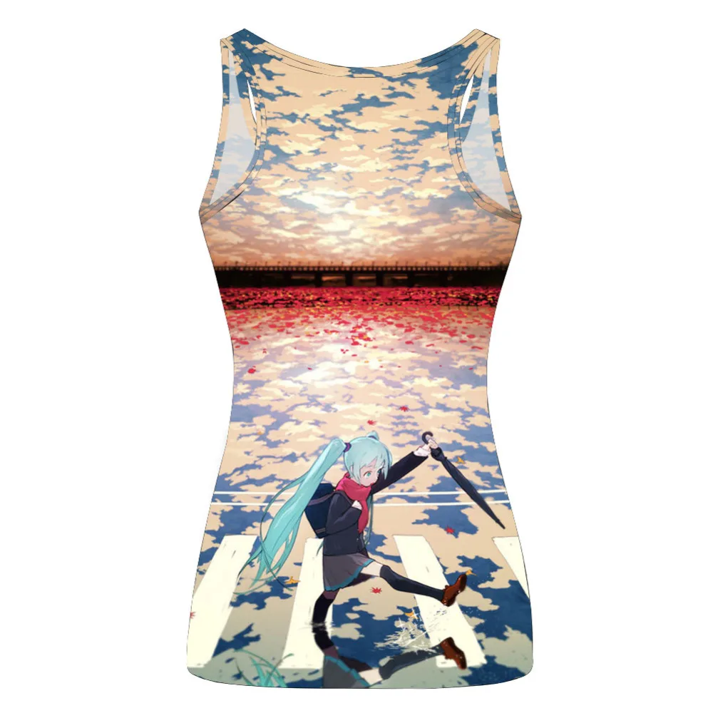 Смешные Сексуальные Женщины 3D Майка Летом Прохладно О-Образным Вырезом Женщина