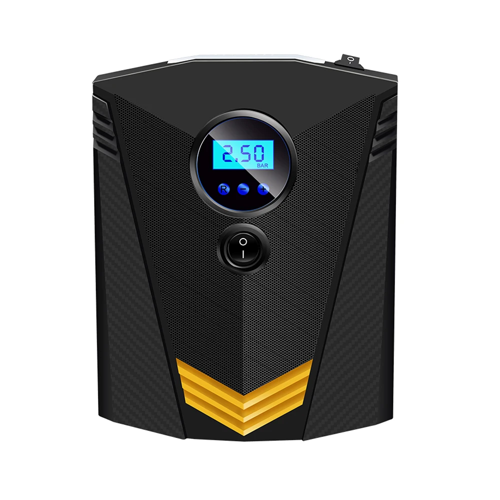 Воздушный компрессор цифровой шинный насос DC 12V 120W 150 PSI автомобильный воздушный с