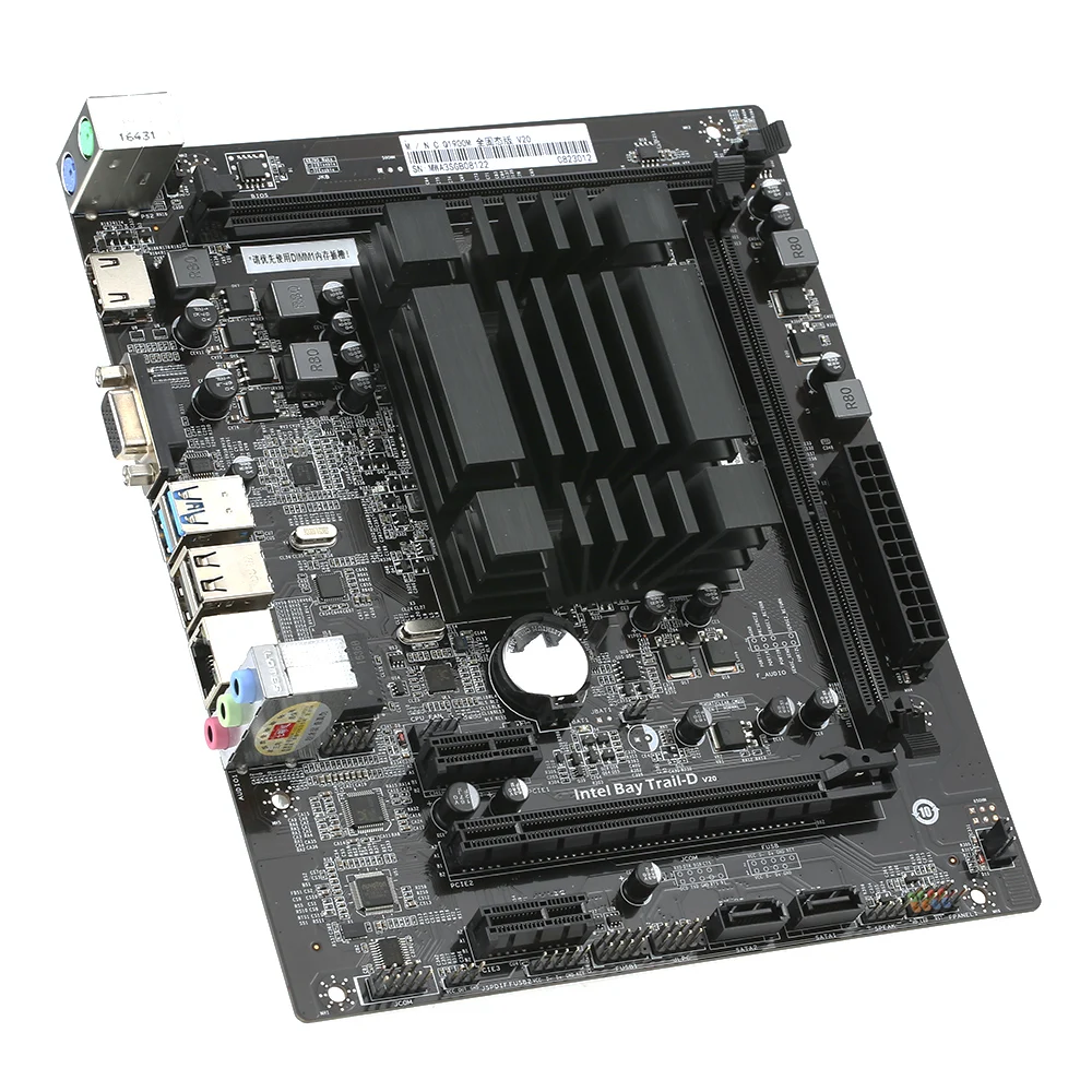 Quad CoreJ1900 материнская плата все твердотельный V20 системная для Celeron J1900