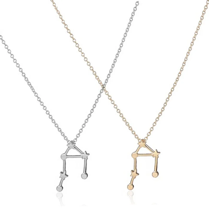 1 шт. Новая мода весы зодиака Астрология Подвески Созвездие Ювелирные изделия