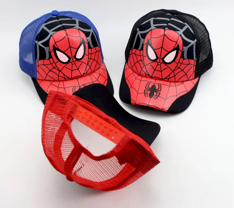 Новая мода Для детей Бейсбол Кепки Snapback хип-хоп мультфильм Защита от солнца сетки