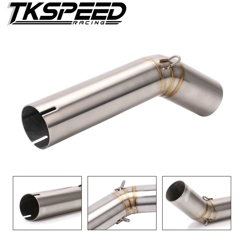 Gsxr 600 GSXR600 K6 мотоцикл выхлопной conecter средней трубы для Suzuki K6|motorcycle exhaust pipe|motorcycle pipes