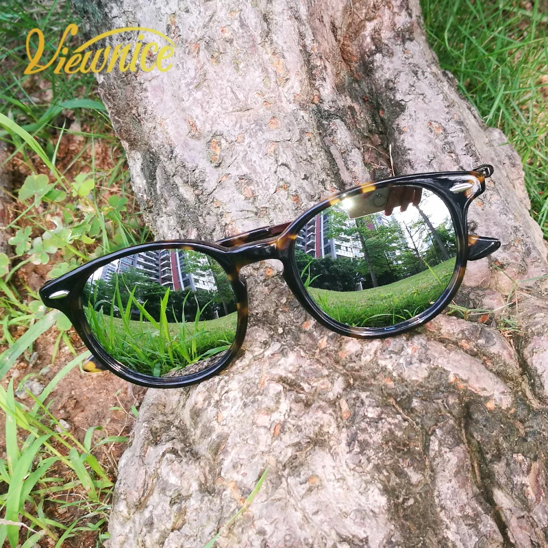 Viewnice Luxury Fashion Ladies Sunglasses Men Goggle Acetate Frame High quality polishing Driving Sun Glasses Polaroid lens 211L |