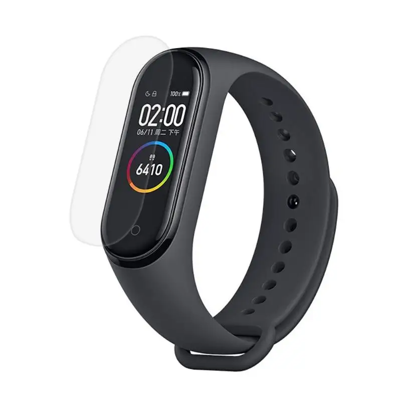 Защитная пленка для экрана Xiaomi Mi Band 4 1/2/3/4/5 шт. защита от царапин HD Стекло чехол band