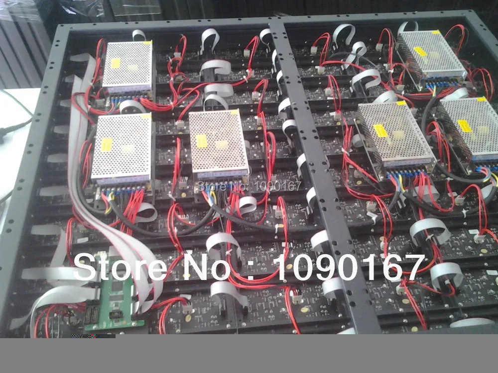 SMD 3 в 1 RGB P6 внутренний полноцветный светодиодный дисплей s модуль 32x32 пикселей 1/16