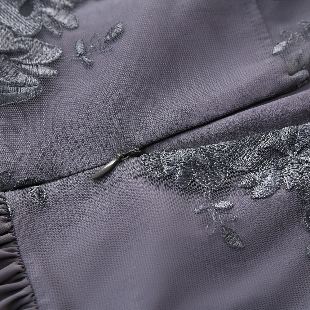 MUXU кружевное шифоновое винтажное платье с вышивкой vestidos Женская одежда kleider Элегантные платья sukienka праздничное платье с открытой спиной Украина