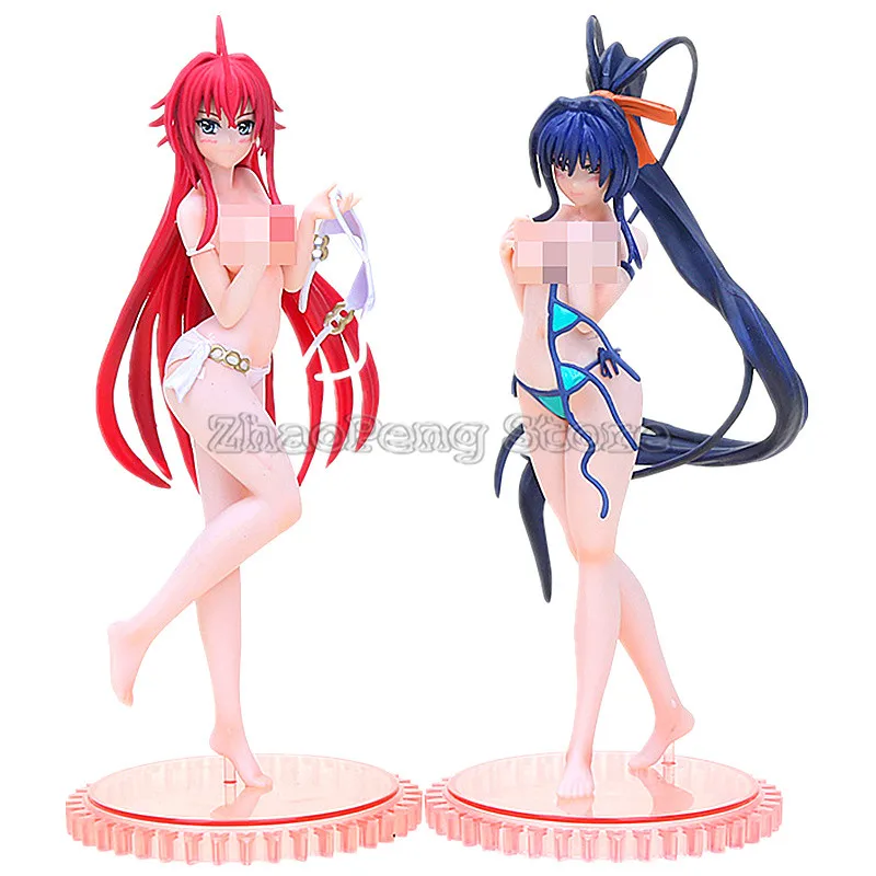 15 см школьная DxD Born Аниме Фигурка Rias Gremory Himejima Akeno купальник Ver ПВХ коллекционная