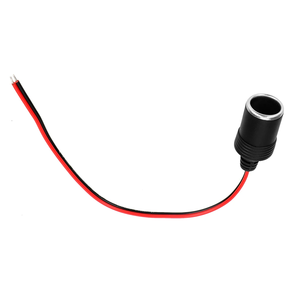 Auto Interior Accessories Charger Cable Socket Plug Connector Adapter 12~24V 15A 200W Car Cigarette Lighter Plug Receptacle