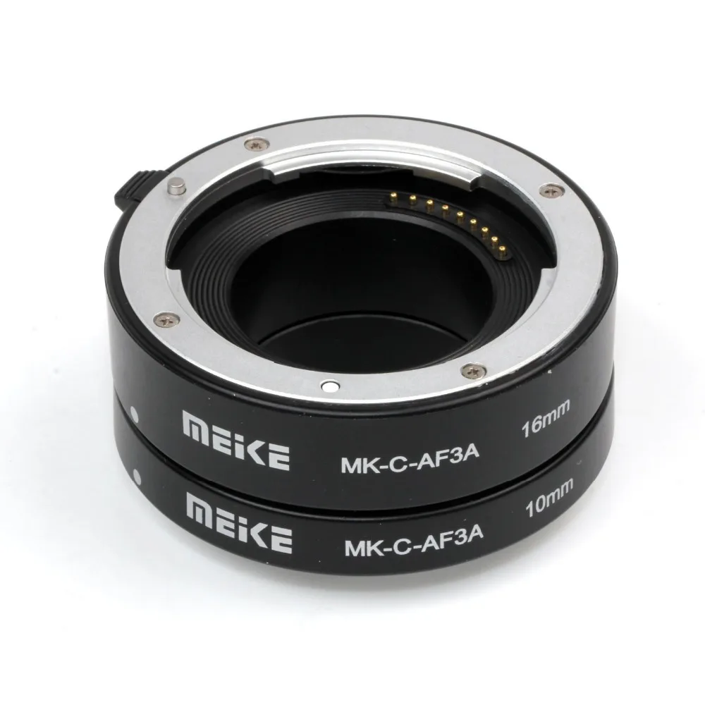 Металлическая удлинительная трубка Meike для Canon EOS M с автофокусом AF макро 10 мм 16