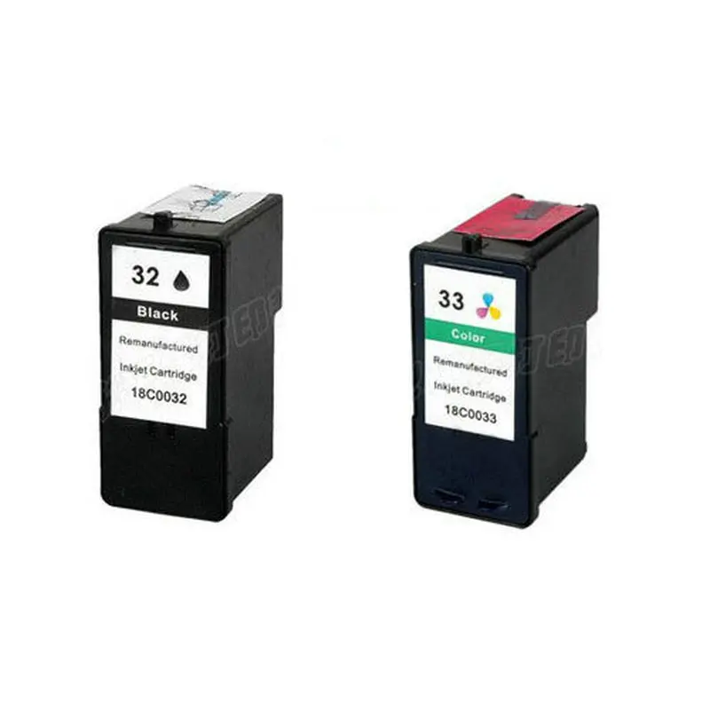 Einkshop 2Pk для Lexmark 32 33 картридж с чернилами X7350 X5450 X5210 X5470 P4350 X7170 Z810 Z812 Z815 Z816 Z818