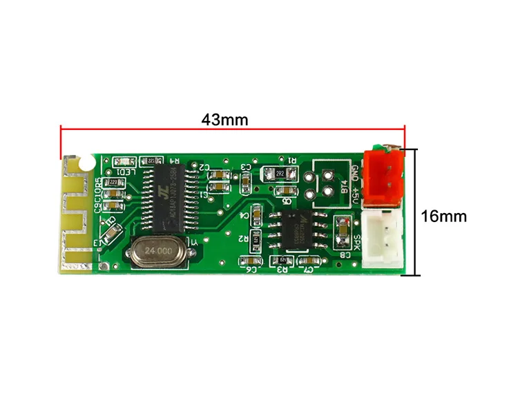 GHXAMP моно Bluetooth усилитель доска DC3.7V-5.5V для 3-5 Вт 4-8Ohm маленький динамик DIY Мини аудио модификация 1 шт