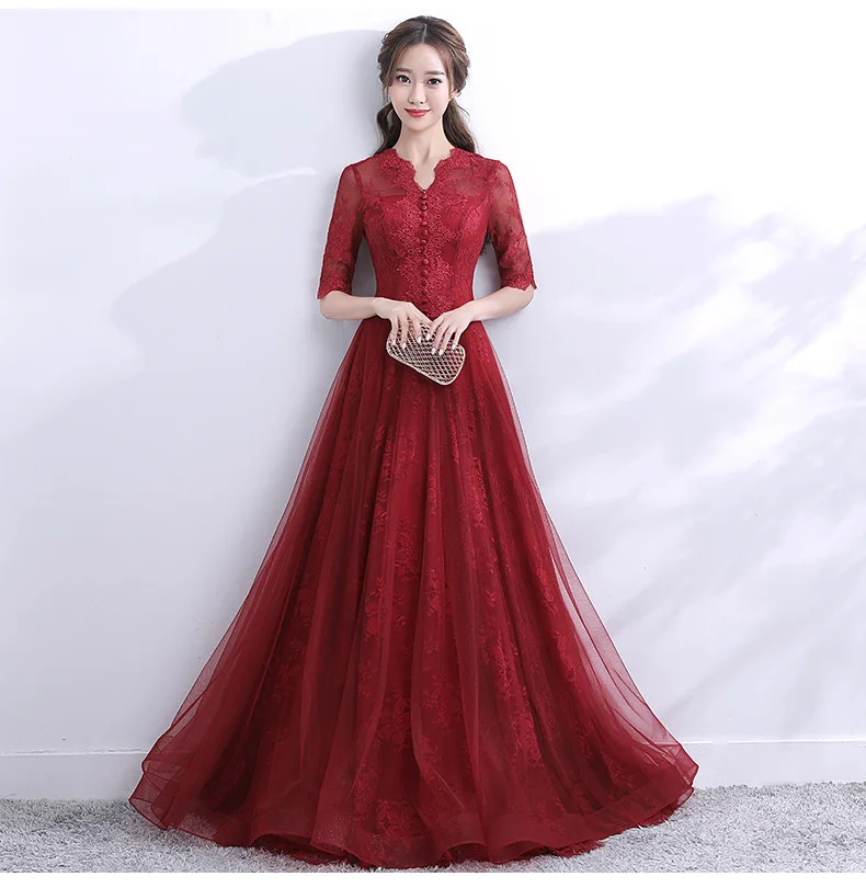 Дешевые Длинные платья для выпускного вечера Vestido de festa longo