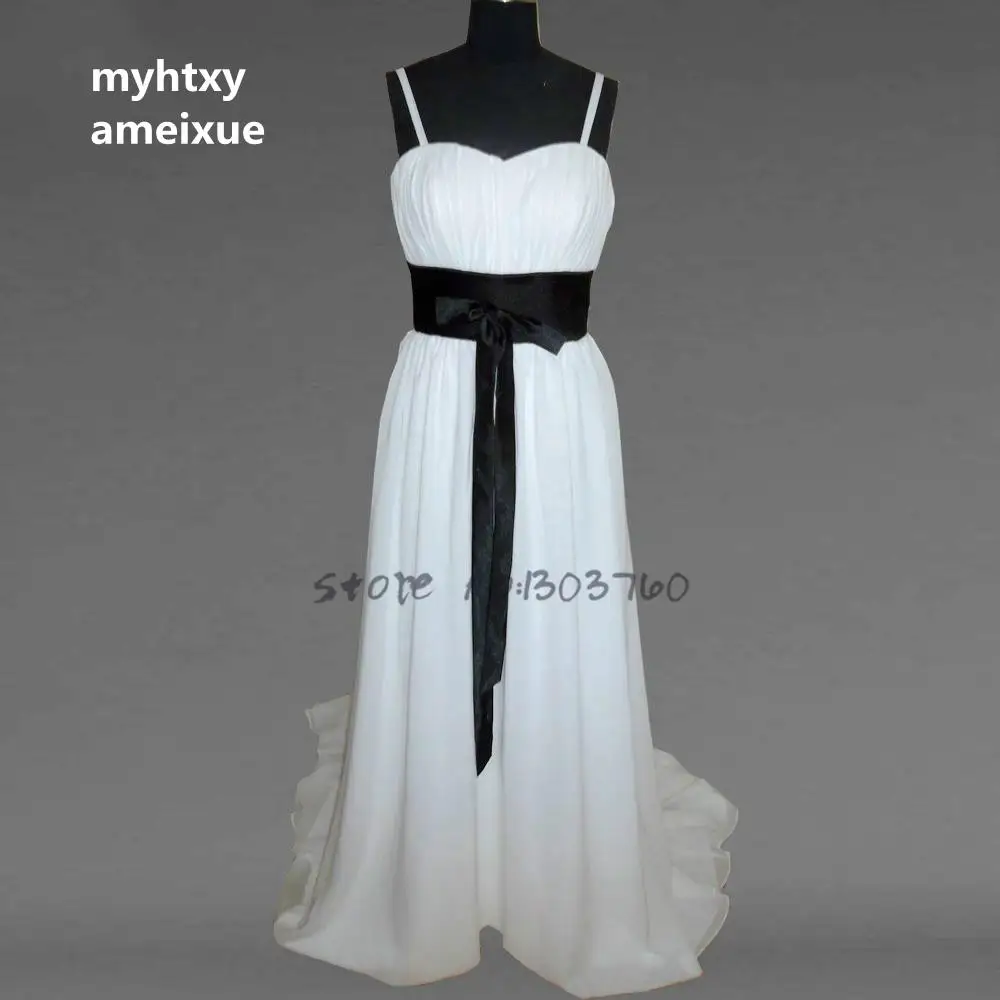 

Sleeveless Chiffon Sweetheart Court Train Zipper A-line Spaghetti Straps Long Cheap Wedding Dress Alibaba China Bridal Gowns