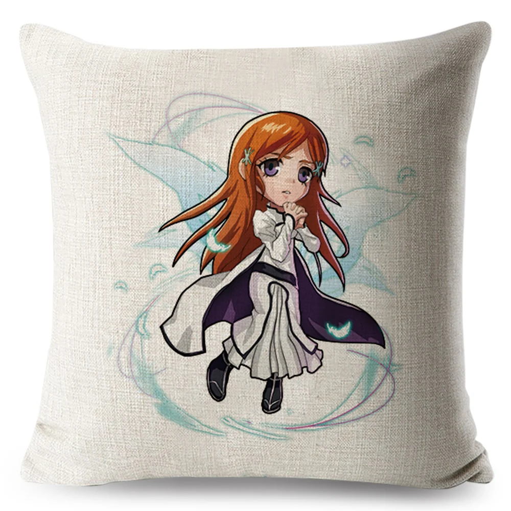Милый мультфильм BLEACH Ичиго Куросаки Чехлы для диван домашний 45*45 белье украшения