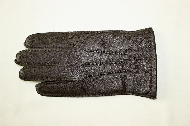 Guantes, зимние перчатки, кожаные перчатки для мужчин, ручная работа, оленья кожа, подкладка, в полоску, стильные, мягкие, нежные, цена, прямые поставки