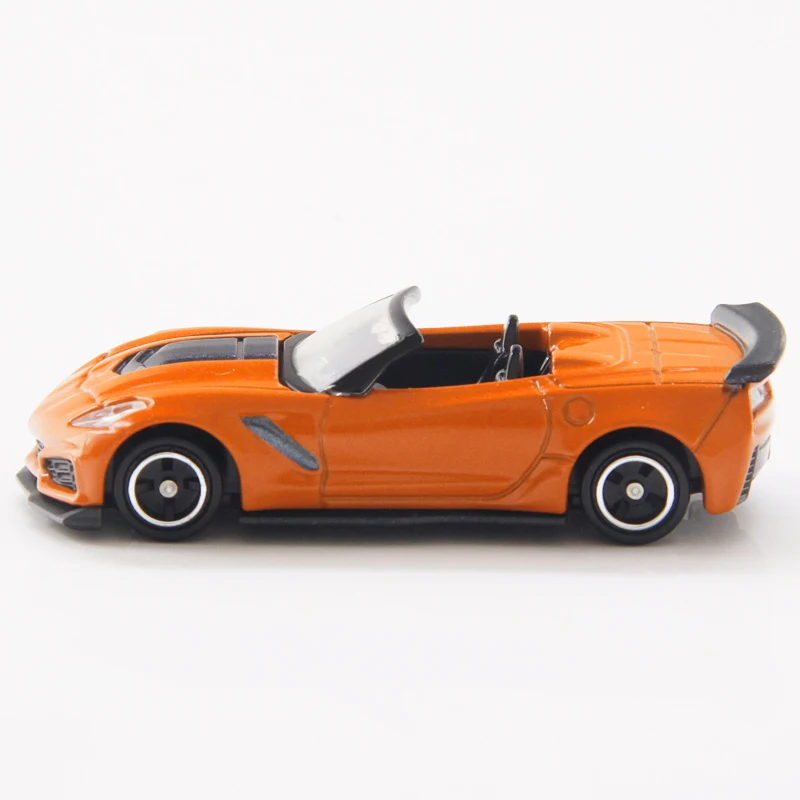 Takara Tomy Tomica 1/64 CHEVROLET CORVETTE ZR1Orange спортивный автомобиль металлический литой