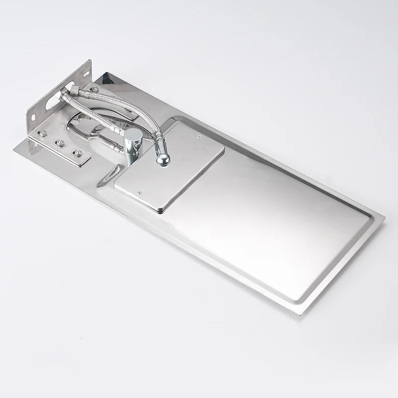 bakala rectangle bathroom stainless steel rain shower head rainfall bath shower chrome top sprayer highpressure rainfall shower free global shipping