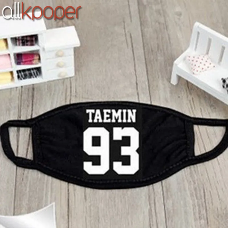 ALLKPOPER SHINee маска для рта Муфельная K-POP JongHyun KEY Minho Onew Taemin KPOP маска для лица