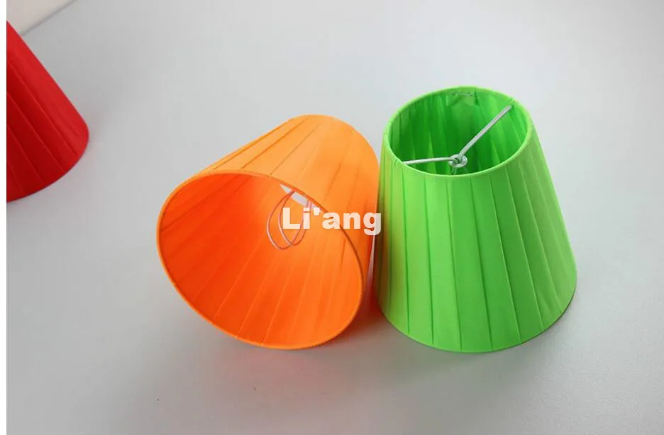 Бесплатная доставка 6 шт./лот подвесной тканевый абажур художественный