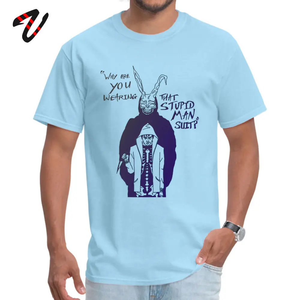 Футболка с круглым вырезом Donnie darko летняя футболка рукавами-атеистами Забавные