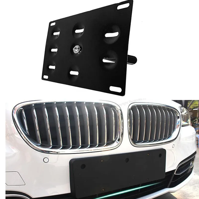

Bumper Tow License Plate Mounting Bracket Holder For BMW 5-Series G30 G31 MINI Clubman F54 G20 G20 3 Series 330i 335i 2016-2019