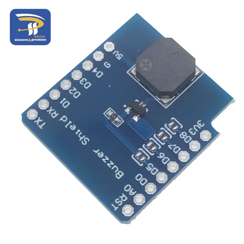 Щит зуммера V1.0.0 ESP8266 D1 mini для модуля Arduino wemos интеллектуальная электроника |