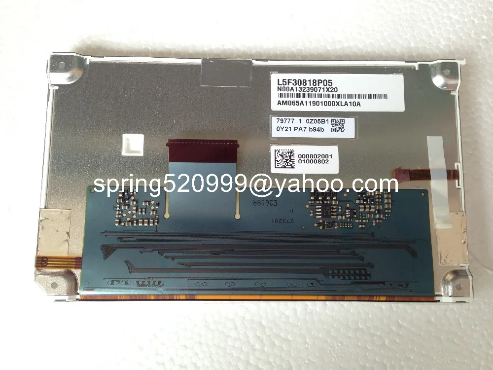 L5F30818P05 L5F30818P03 ЖК-дисплей экран монитор с сенсорным переключателем для VW RNS510