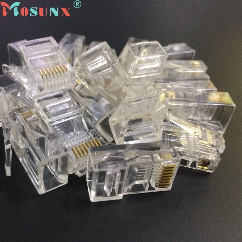 Сетевой соединитель Cat5 Cat5e по заводской цене 20 шт. металлический кабель rj45
