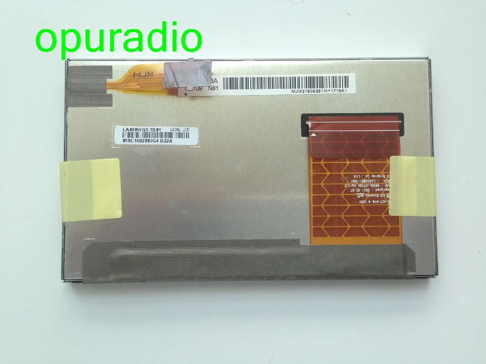 Оригинальный Новый 5 дюймовый ЖК дисплей LA050WQ1 TD01 LA050WQ1(TD)(01) экран для