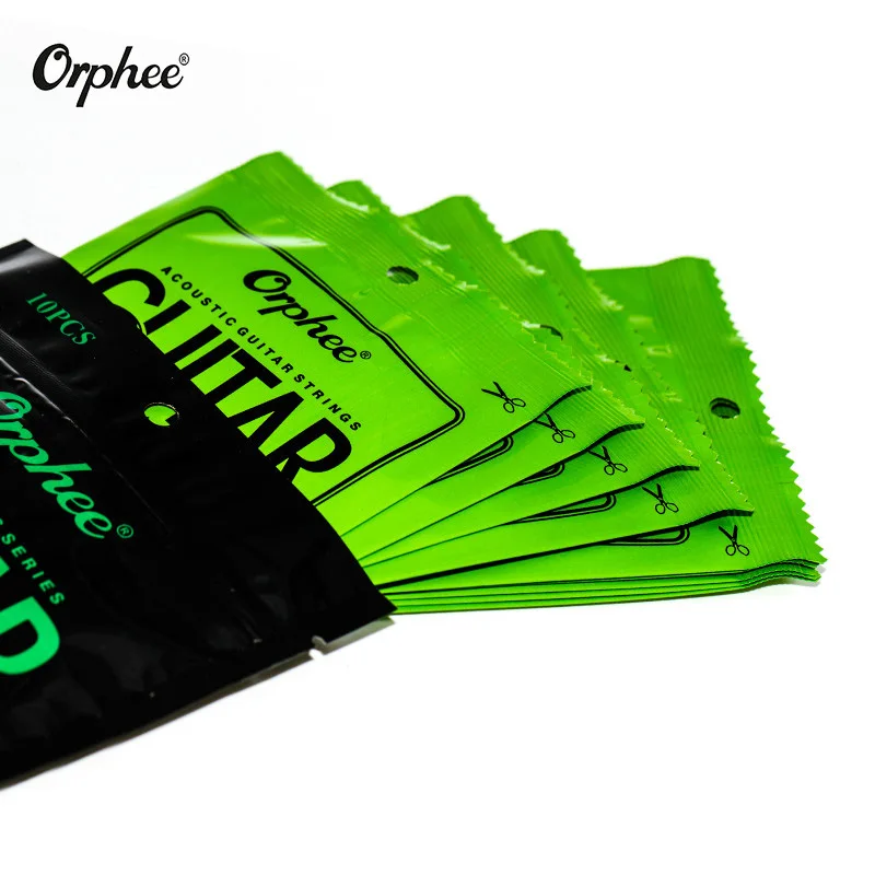 Orphee 6 шт./компл. акустическая гитарные струны одной строки посылка аксессуары к