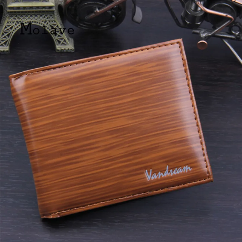 MOLAVE кошелек luco Couro Genuino Carteira Moda Soild Curto двойные Homens Carteira Casuais Bolsa Masculina Dos oct17