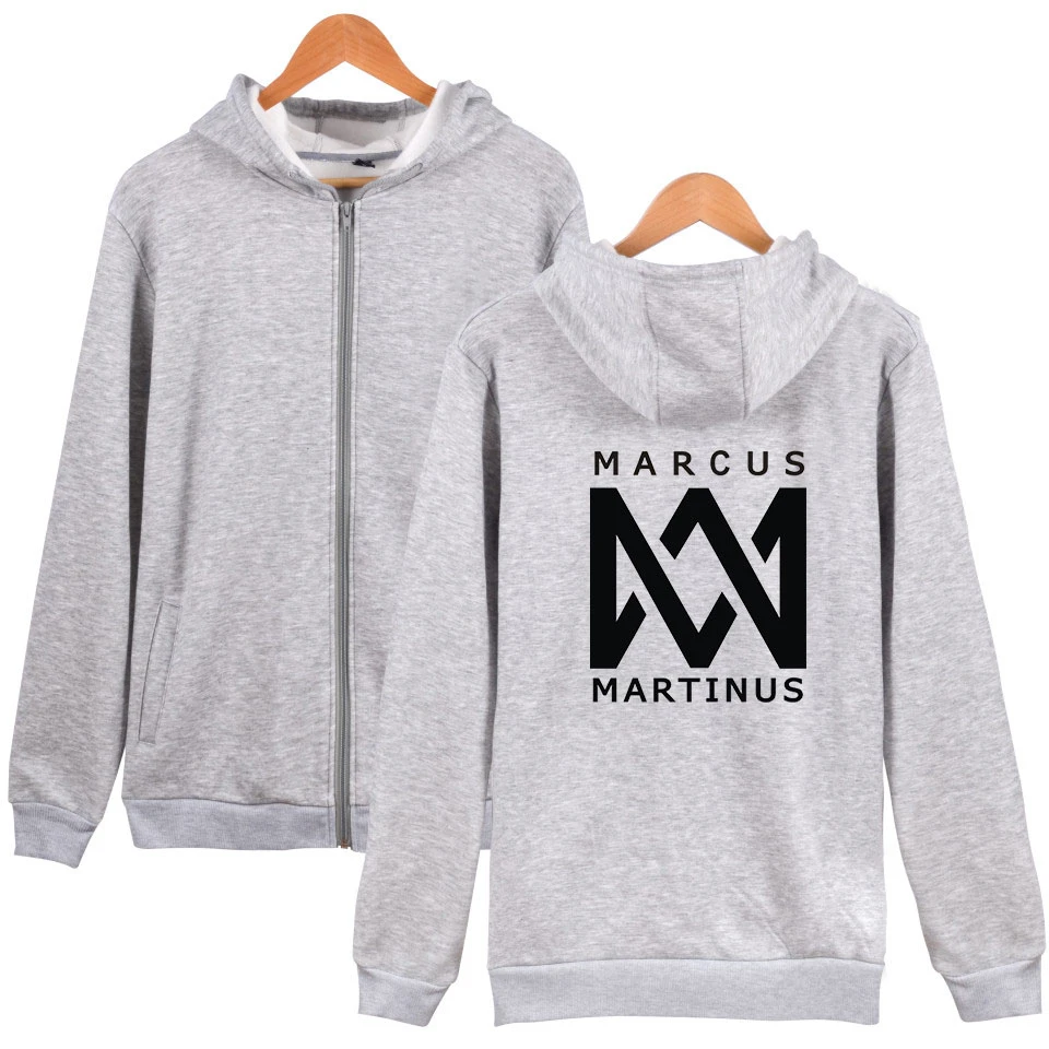 Толстовка с капюшоном Маркус и Мартинус женские повседневные толстовки на