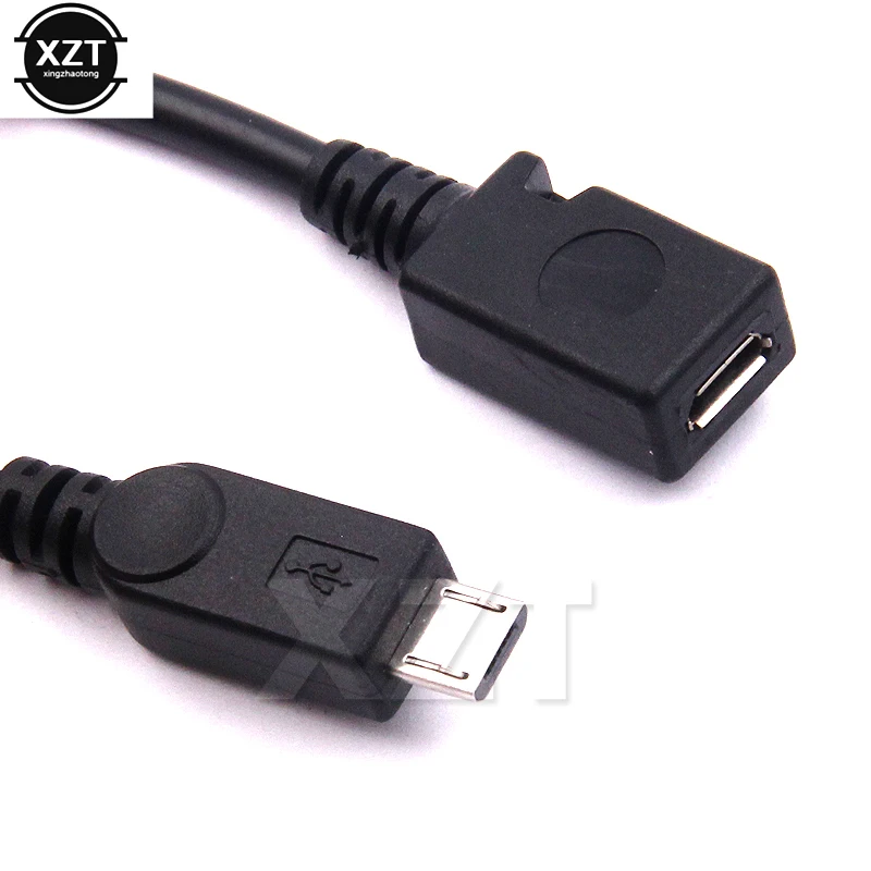 2 шт./лот Удлинительный кабель Micro USB для телефона 20 см HY1284 | Электроника