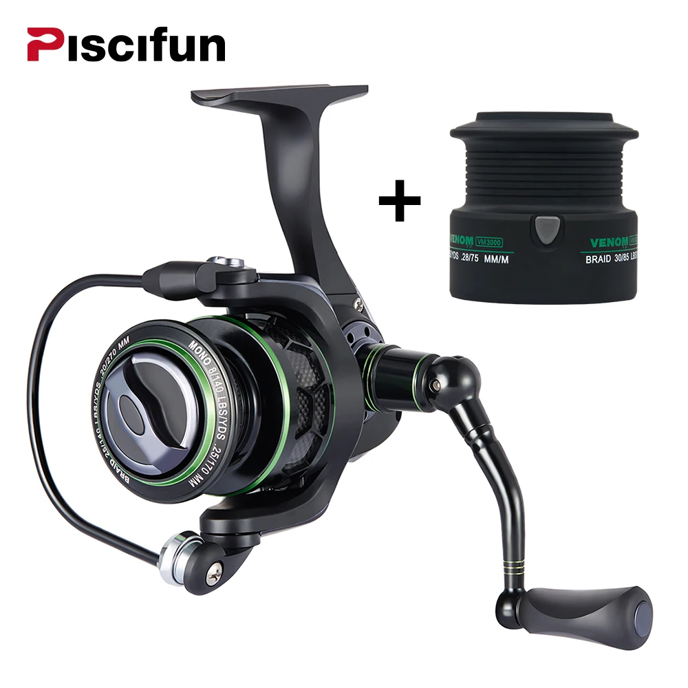 Piscifun Venom Рыболовная катушка Дополнительная шпуля 12 кг Макс ПЕРЕТАЩИТЕ СПИННИНГОМ
