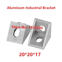 100pcs 2020 brackets corner fitting angle 20x20 l connector bracket fastener for 2020 type series aluminum profile accessories