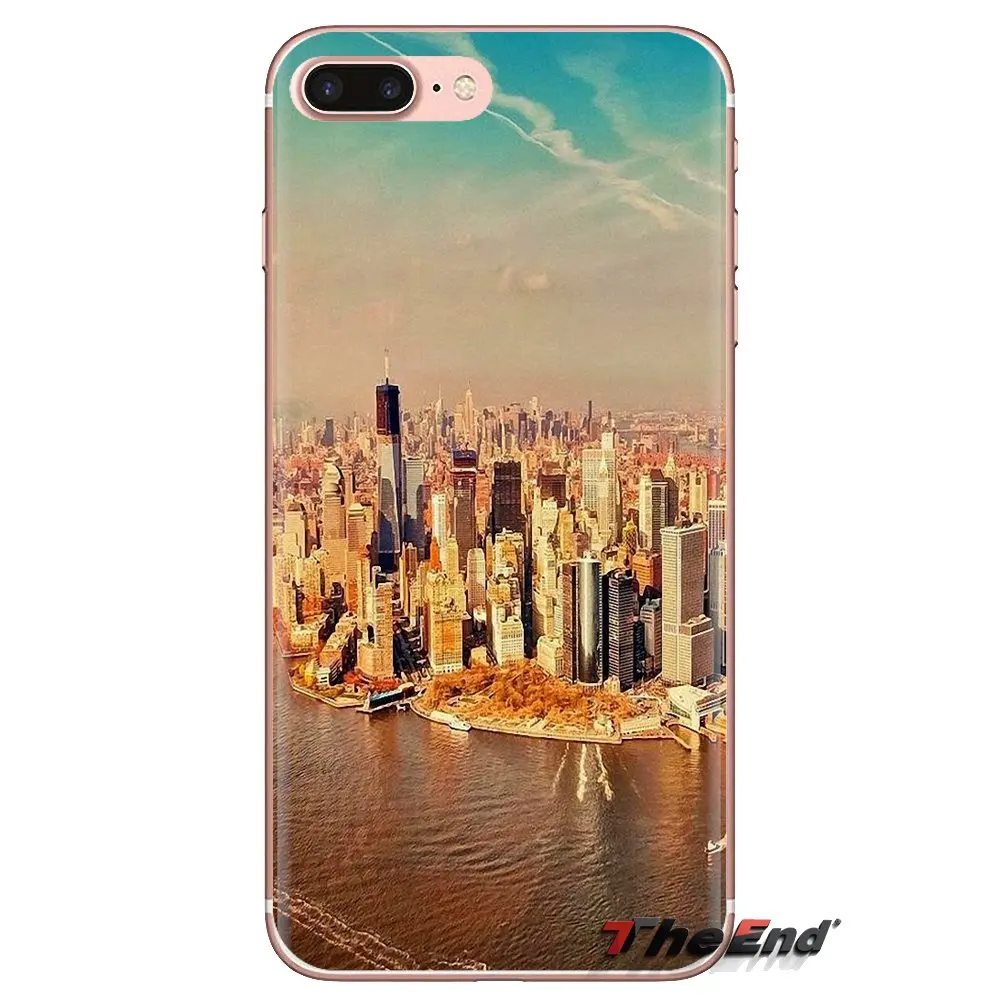 Мягкие прозрачные чехлы для iPod Touch Apple iPhone 4 4s 5 5S SE 5C 6 S 7 8 X XR XS Plus MAX I Love New Нью-Йорк