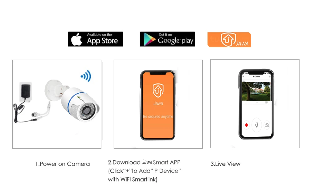 KingCam Wifi IP камера 1080P Беспроводная CCTV пуля наружная крытая Водонепроницаемая камера s с микрофоном, поддержка SD TF карта Cam
