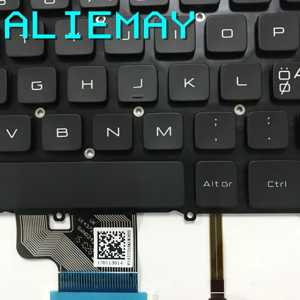 Совершенно новая Оригинальная клавиатура с подсветкой для DELL XPS15 9530 PRECISION M3800 3800