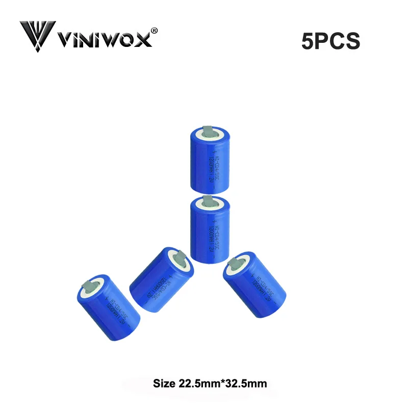 1200mAh Новый Ni CD 4/5SC 1 2 V аккумуляторные батареи для электрической игрушка фонарик