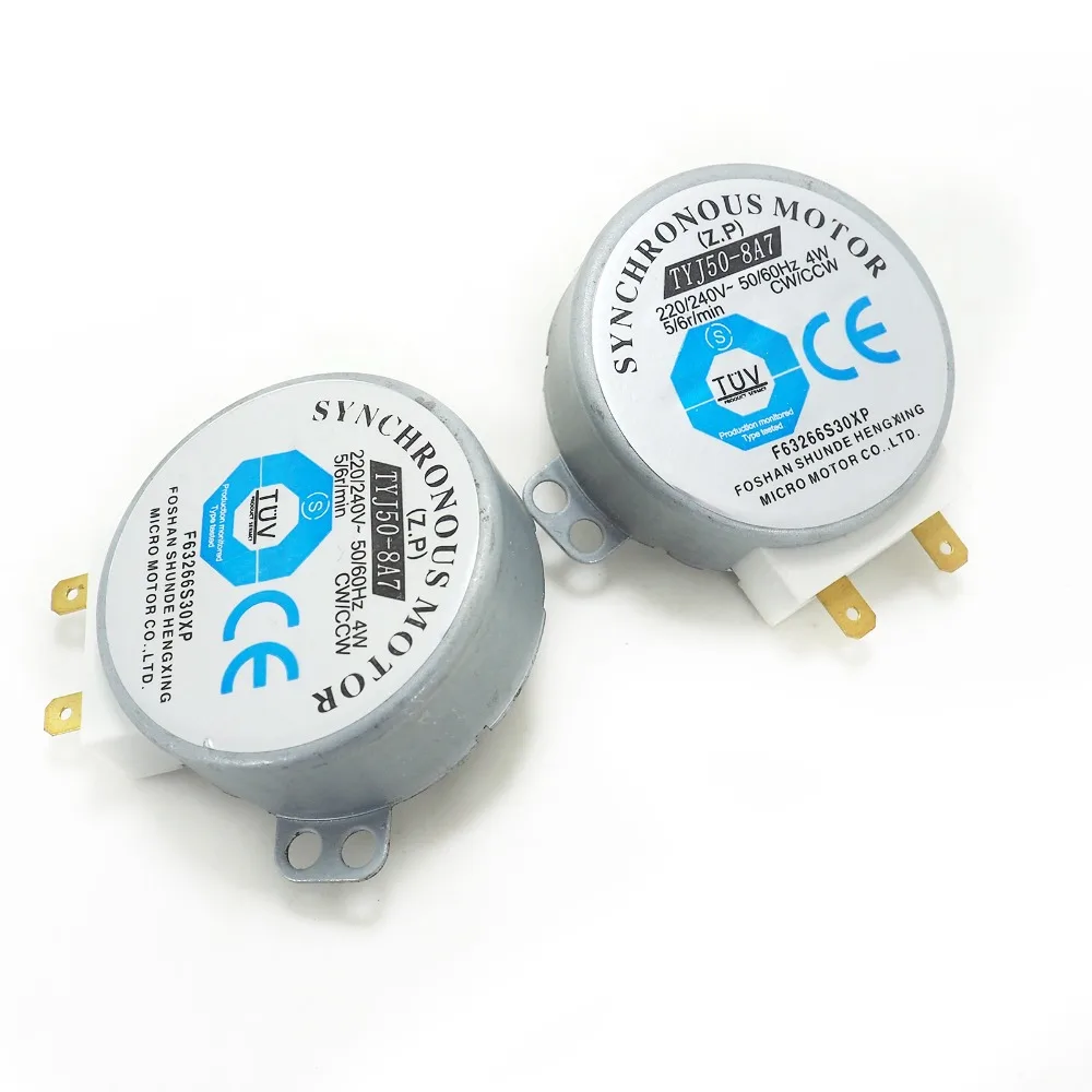 TYJ50 8A7 AC 220 240 В 4 Вт микросинхронный двигатель для воздуходувки 50/60 Гц CW/CCW лоток