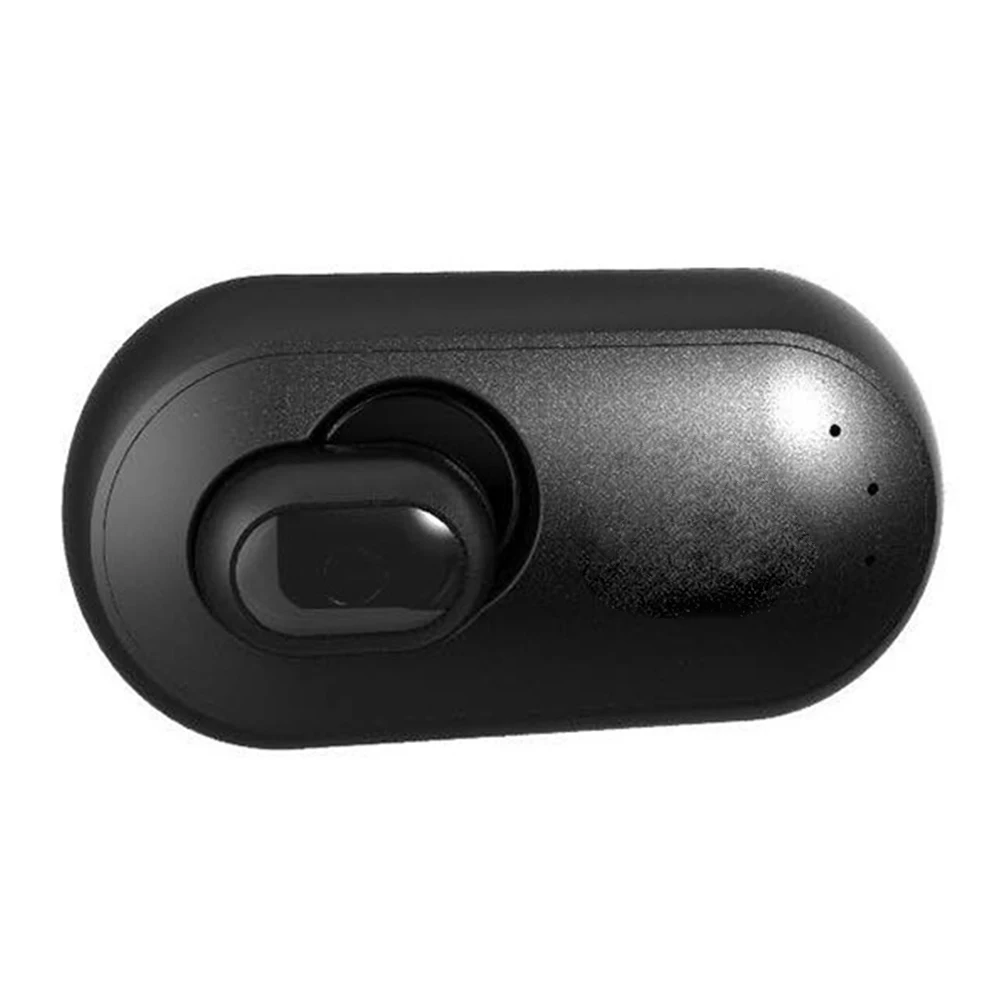 Магнитный перезаряжаемый наушник с шумоподавлением стерео микрофоном Bluetooth