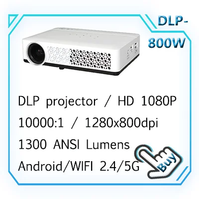 Poner Saund M2 wifi 6500 люмен светодиодный проектор 1280*800 FULL HD 4K 2K Android 6,0 Поддержка bluetooth USB VGA HDMI настенный кронштейн