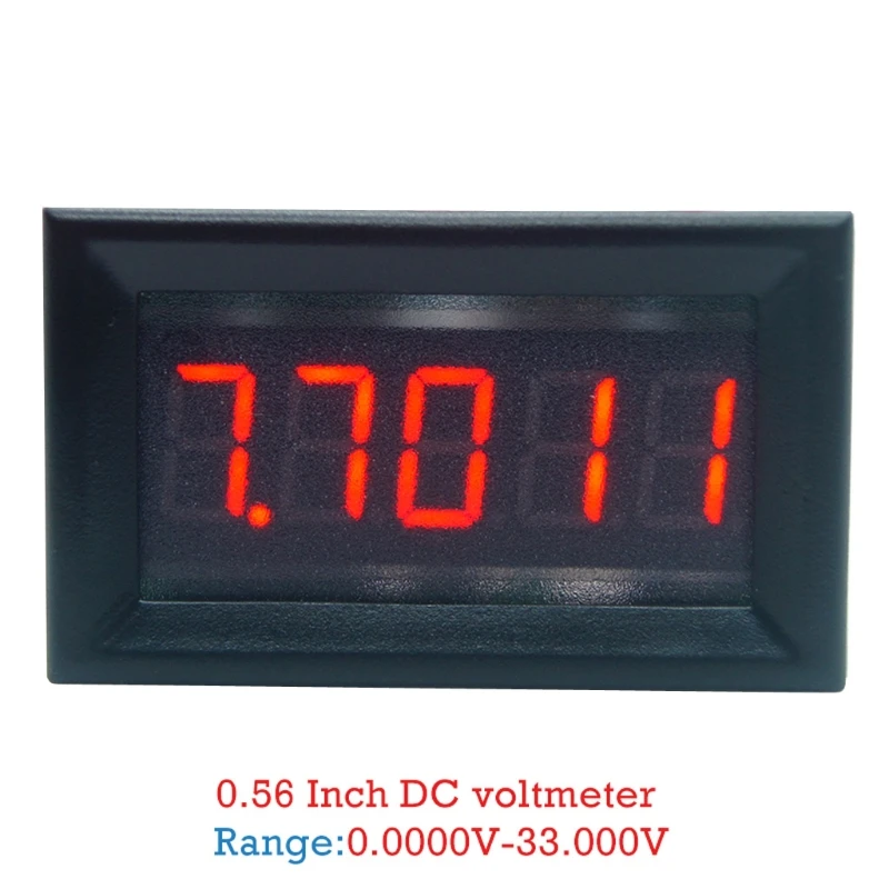 DC 0 33 000 V (0 V) Цифровой вольтметр 5 знака после запятой бит высокой точности Напряжение метр|Измерители